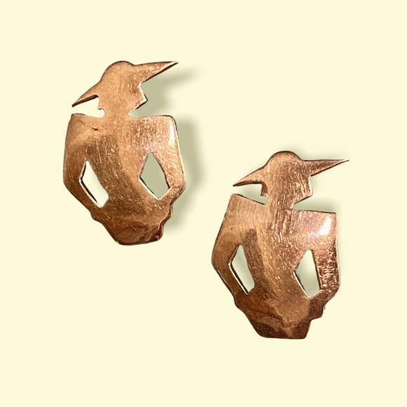 Fashionista silver earrings to match brooch! - Picture 2 of 14